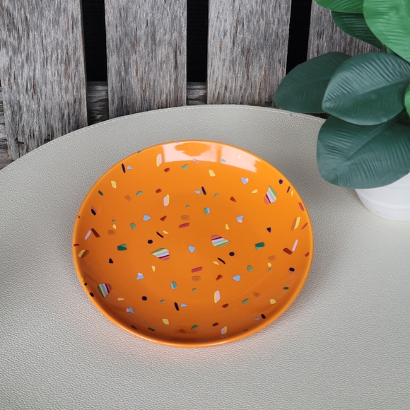 Opalhouse Other - Opalhouse Colorful Confetti Orange Party 6" Plate